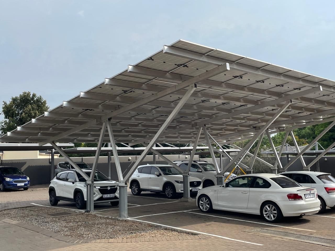 Efficient, Waterkloof solar carport installation
